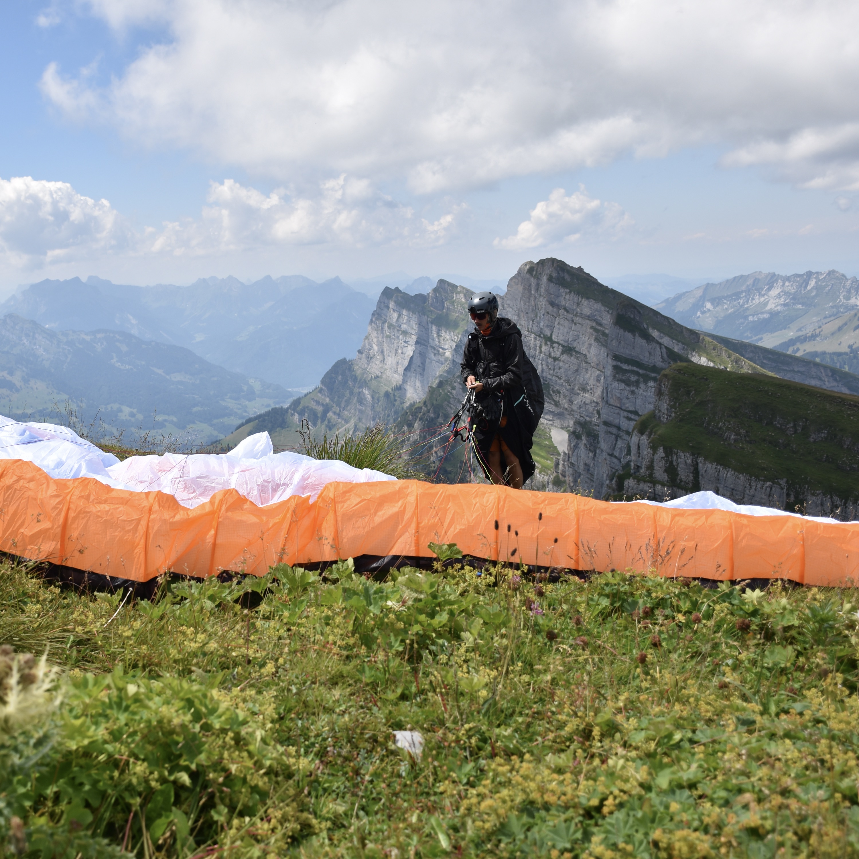 Paraglider pilot